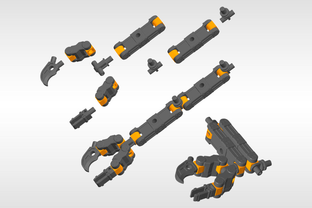 M.S.G MECHA SUPPLY02 FLEXIBLE ARMS Type B