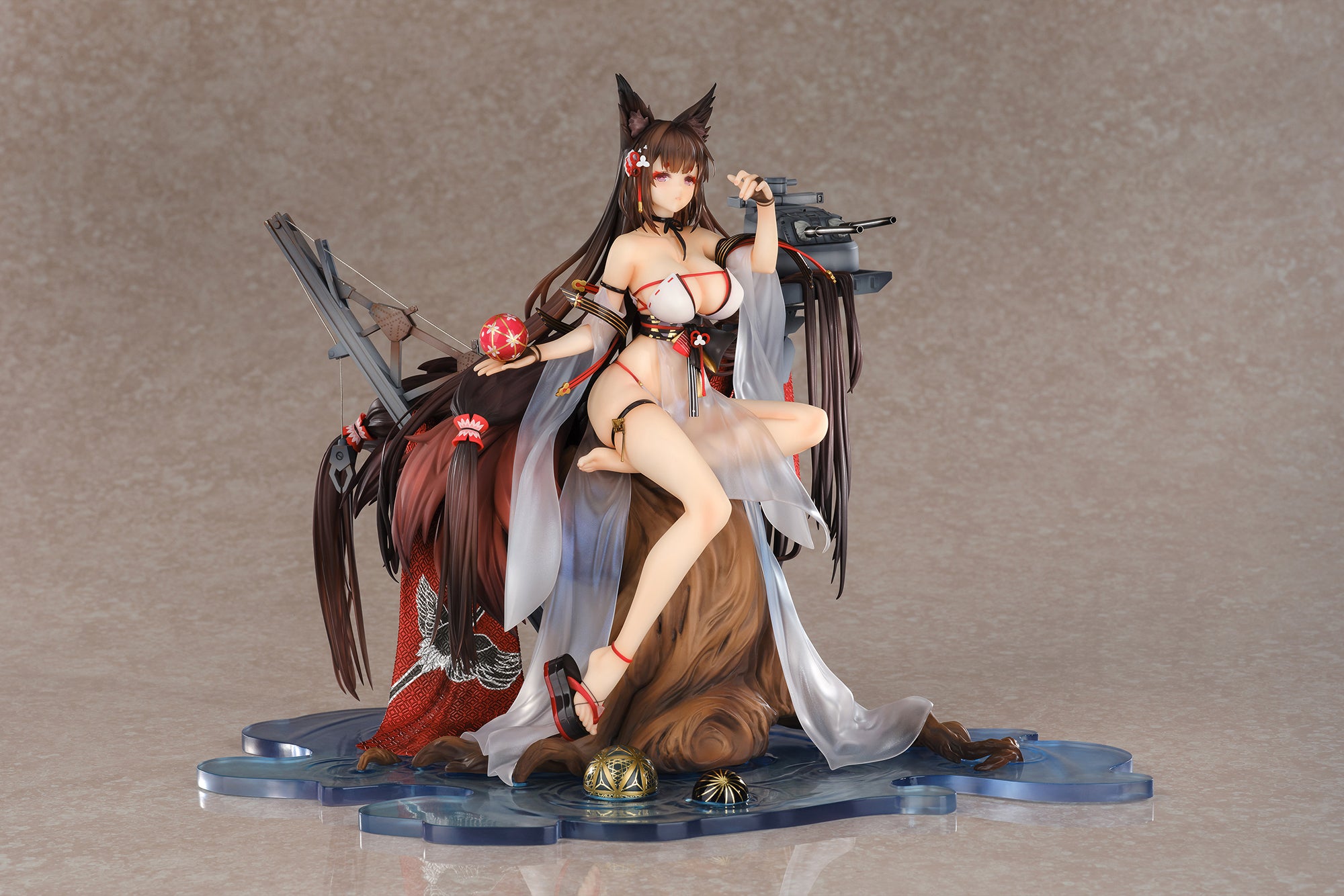 Azur Lane Amagi: Wending Waters, Serene Lotus Ver. with Acrylic display case SP